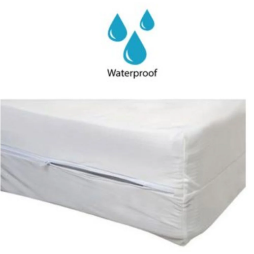 KING MATTRESS PROTECTOR W_ZIPPER WATERPROOF Hospitality Supply